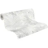 Unyqoos Stijlvol vliesbehang met palmmotief voor een sfeervol interieur