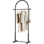 Unyqoos Stijlvol en stevig metalen kledingrek met boogdesign voor diverse ruimtes