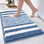 Unyqoos Zachte en Absorberende Microvezel Douchemat met Antislip Onderkant