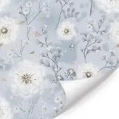 Unyqoos Zelfklevend bloemenbehang met paardenbloemen voor unieke wanddecoratie