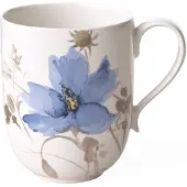 Unyqoos Elegante koffiemok met kleurrijk bloemenmotief voor dagelijks koffiegenot