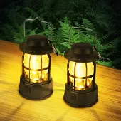 Unyqoos Draagbare LED-campinglamp set met dimbare helderheid en waterdichte behuizing