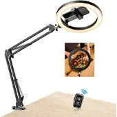 Unyqoos Verstelbare ringlamp met statief en afstandsbediening voor perfecte verlichting