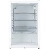 Husky KK111-WH-NL-HU - Koelkast Tafelmodel - Dranken Koelkast - Barkoelkast - Met Glazen Deur - 130 Liter - 40dB - Wit