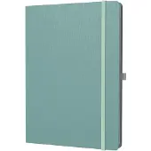 Unyqoos Gelinieerd A4 Notitieboek met Robuuste Hardcover en Penhouder