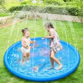 Unyqoos Kindvriendelijke waterspeelmat met kleurrijk oceaanontwerp voor tuinplezier