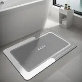 Unyqoos Grijze siliconen gootsteenmat voor optimale bescherming en hygiëne
