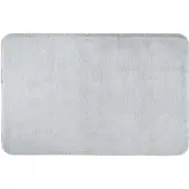 Unyqoos Lichtgrijze badmat met antislip en snelle droogfunctie voor badkamercomfort