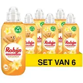 Robijn Wasverzachter Zomerfruit 604ml 30 Wasbeurten Doos 10 Flessen