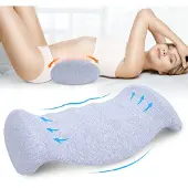 Unyqoos Ergonomisch lendenkussen van traagschuim voor bed, stoel en auto