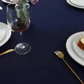Unyqoos Elegant rechthoekig tafelkleed voor feestelijke gelegenheden en dagelijks gebruik