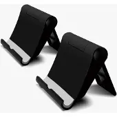 Unyqoos Verstelbare en opvouwbare telefoonhouder set voor smartphones en tablets