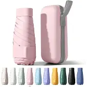 Unyqoos Compacte winddichte paraplu met UV-bescherming en stijlvolle capsulehoes