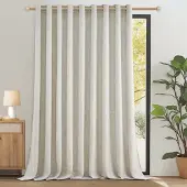 Unyqoos Linnenlook halftransparante gordijnen voor woonkamer en slaapkamer