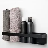 Unyqoos Stijlvol zelfklevend handdoekenrek voor badkamer zonder boren nodig