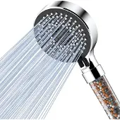 Unyqoos Waterbesparende douchekop met vijf straalsoorten en drievoudige filtratie