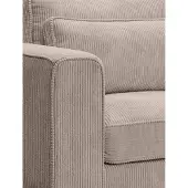 Furnilux Almera 1-zitsbank beige-bruin | ruime loungestoel voor ultiem comfort