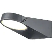 ELSTEAD LED-wandlamp buiten Zola, alu / grijs / zink, metaal, Modern, LED wandlamp buiten