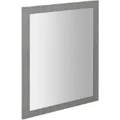 Sapho Nirox spiegel met lijst 60x80cm, Zilver Eiken