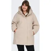ONLY Carmakoma Carreno Jas Dames Beige 54