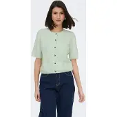 ONLY Gebreid vest 'JDYChloe' mintgroen