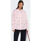 ONLY Blouse 'JDYNELLY' bruin / purper