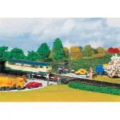 Faller 1/160 BEWAAKTE OVERWEG