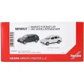 Herpa Porsche Cayenne Turbo, Groen / Wit (Minikit 2 St.)