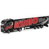Herpa DAF XG+ Gordijntrailer KUBO