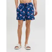 Jack & Jones Zwemshorts 'JPSTMaui' navy / royal blue/koningsblauw / rosa