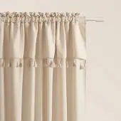 Unyqoos Moderne schuifgordijn met plooiband voor woonkamer en slaapkamer