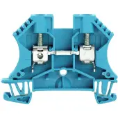 Weidmuller 1020280000-100 Doorgangsserieklem Schroeven Blauw 100 stuk(s) Piece