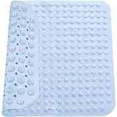 Unyqoos Vierkante antislip douchemat met massage-effect voor veilige doucheruimte