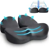 Unyqoos Ergonomisch zitkussen van traagschuim voor comfort en pijnverlichting