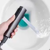 Unyqoos Roestvrijstalen bidet handdouche set met dubbele regelventiel voor veelzijdig gebruik