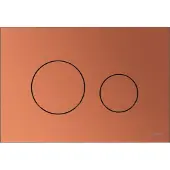 Tece Loop Bedieningsplaat Kunststof - Metallic Roodbrons - Kunststof - Toiletten, Bedieningspanelen - 4027255093065