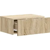 vidaXL Muurbevestigde Nachttafel Sonoma Eiken 49 x 34,5 x 20 cm