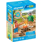 Playmobil My Life Kampvuur met marshmallows - 71513