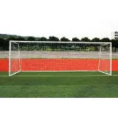 Unyqoos Uniqoos voetbaldoelnet van polyethyleen, 2,8 mm dik – weerbestendig, met een maaswijdte van 14 cm, geschikt voor doelen van 5v5 tot 11v11, eenvoudig te monteren