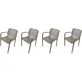 Garden Impressions Nantes tuinstoelen set van 4