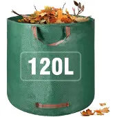 Unyqoos Ruime en herbruikbare tuinafvalzakken met handvatten voor eenvoudig tuinieren
