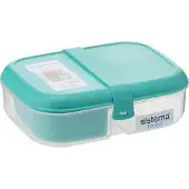 Unyqoos Lunchbox van polypropyleen met 3 compartimenten