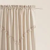 Unyqoos Moderne schuifgordijnen met plooiband voor woonkamer en slaapkamer