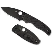 Spyderco Shaman Salt Black G10 MagnaCut vouwmes