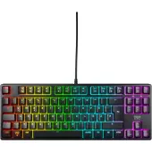 Cherry K4V2 TKL Toetsenbord Kabelgebonden, USB QWERTZ, Duits Zwart RGB-verlichting
