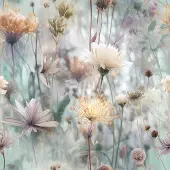 Unyqoos Zelfklevend bloemenbehang met 3D-effect voor een stijlvolle woonkamer