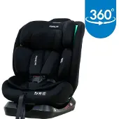 MamaLoes Bo Zwart 40-150 cm i-Size Autostoel