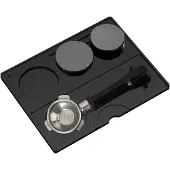 Unyqoos Antislip siliconen mat voor espresso tamping en bescherming werkblad