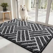 Unyqoos Wasbare antislip deurmat met hoog absorptievermogen voor binnengebruik