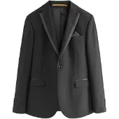 Next - Heren - Skinny-fit smoking: colbert - Regular - Zwart